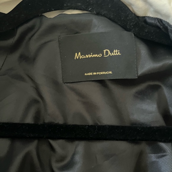 Massimo Dutti Women's Beige Cropped  Trench Coat - Picture 3 of 5